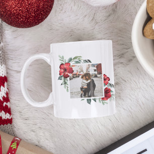 Caneca De Café Em Dois Tons Férias Feriadas Foguetes Fotografias Personalizada