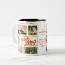 Festa de Colagem de Fotos de Ação de Graças da Fam