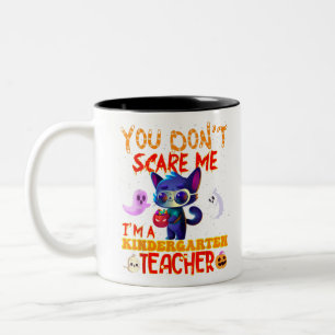 Caneca De Café Em Dois Tons Festa de Halloween Eu não preciso de uma fantasia