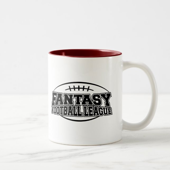 Caneca De Café Em Dois Tons Festa Fantástica de Futebol (Direita)