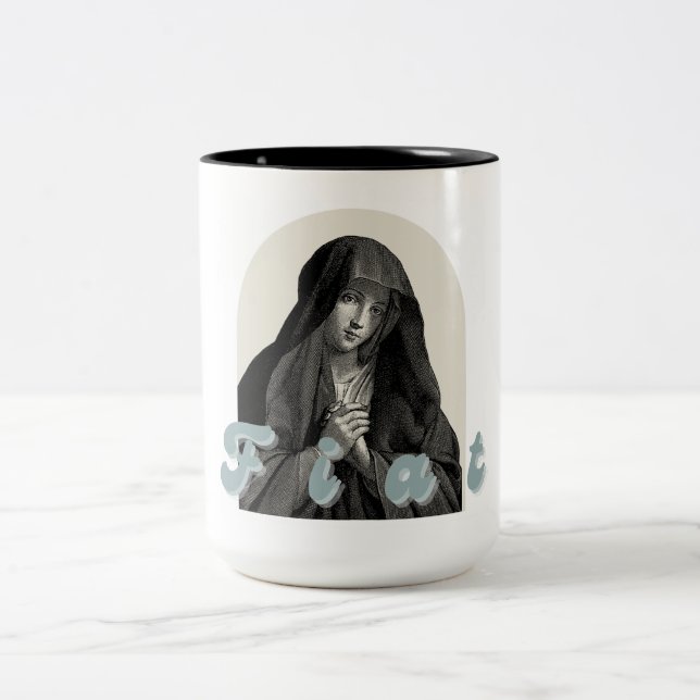 Caneca De Café Em Dois Tons Fiat - Mug (Centro)