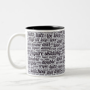 Caneca De Café Em Dois Tons Figura Skating Mug Software