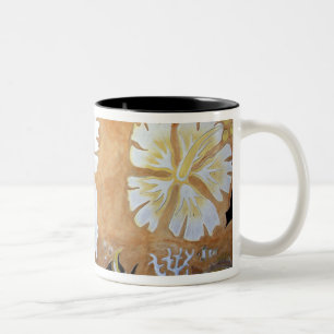 Caneca De Café Em Dois Tons Fiji, arte mural.