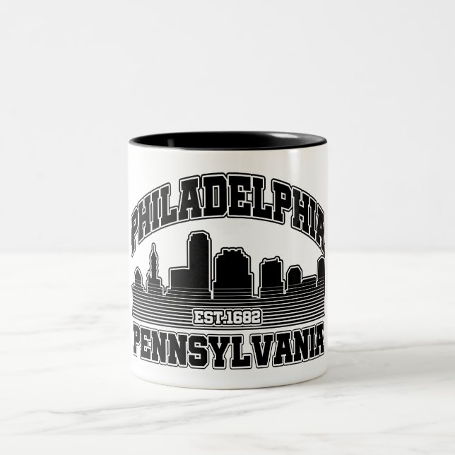 Caneca De Café Em Dois Tons Filadélfia, Pensilvânia (Centro)