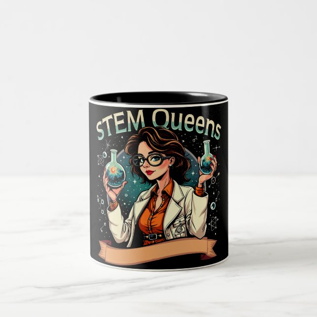 Caneca De Café Em Dois Tons Filas STEM (Centro)