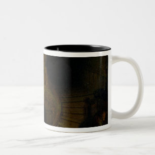 Caneca De Café Em Dois Tons Filósofo na meditação, 1632