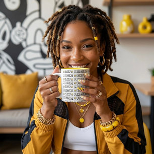 Caneca De Café Em Dois Tons Fique Positivo