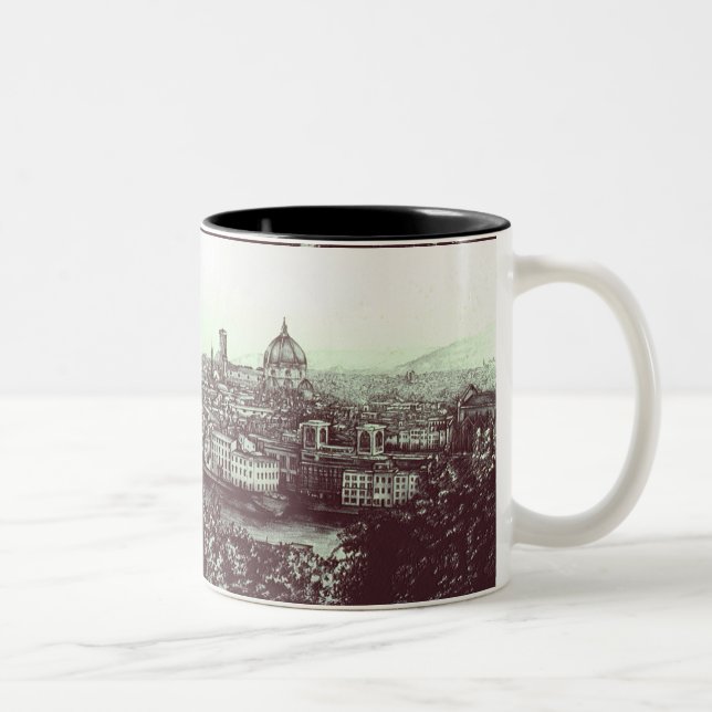 Caneca De Café Em Dois Tons Firenze (Direita)