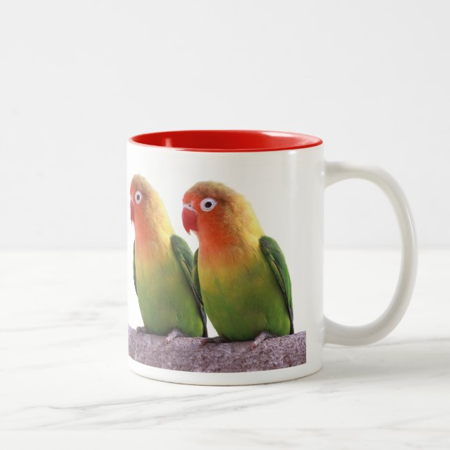 Caneca De Café Em Dois Tons Fischer's Lovebird (Direita)