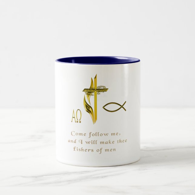Caneca De Café Em Dois Tons Fishers of Men (Centro)