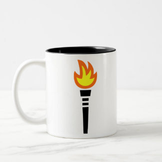 Caneca De Café Em Dois Tons Flare ou tocha