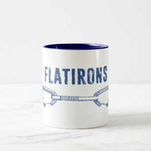 Caneca De Café Em Dois Tons Flatirons Colorado Rock Escalando QuickDrake