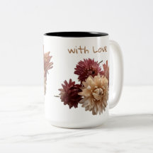 Flor de palha rosa e maurica com amor branco