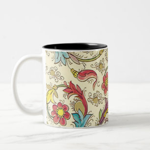 Caneca De Café Em Dois Tons Florentine Italiana Flourada