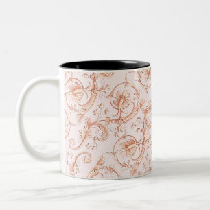 Caneca De Café Em Dois Tons Florentine Italiana Flourada