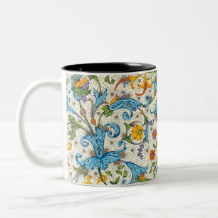 Caneca De Café Em Dois Tons Florentine Italiana Flourada