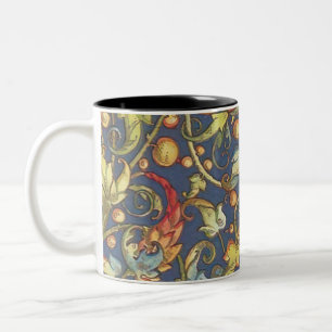 Caneca De Café Em Dois Tons Florentine Italiana Flourada