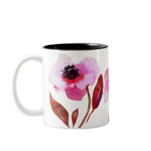 Flores cor-de-água, cor-de-rosa, flores