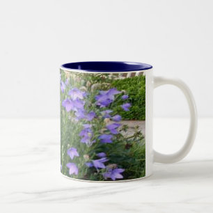 Caneca De Café Em Dois Tons Flores de balão