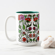 Flores de Jardim Divertidas Ilustradas 