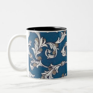 Caneca De Café Em Dois Tons Florescentes Italianos Florentinos