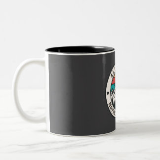 Caneca De Café Em Dois Tons Floresta Nacional Alegremente