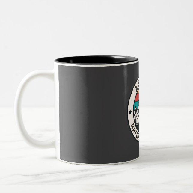 Caneca De Café Em Dois Tons Floresta Nacional Angelina (Esquerda)
