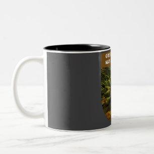 Caneca De Café Em Dois Tons Floresta Nacional da Montanha Verde - Vermont
