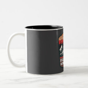 Caneca De Café Em Dois Tons Floresta nacional de Apalachicola