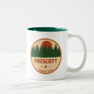 Caneca De Café Em Dois Tons Floresta Nacional Prescott