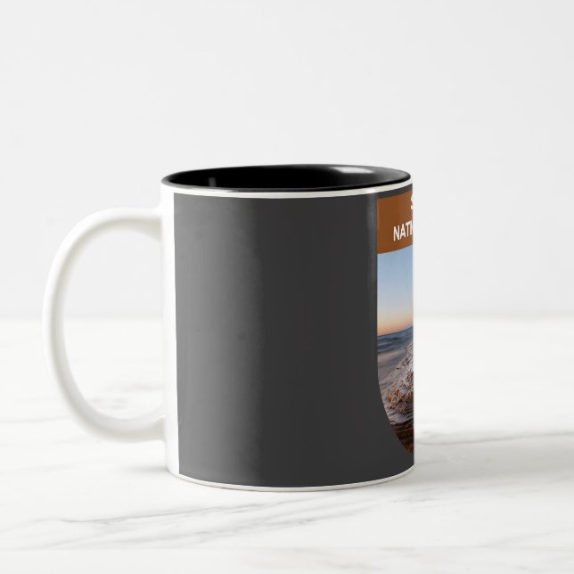 Caneca De Café Em Dois Tons Floresta Nacional Superior - Minnesota (Esquerda)