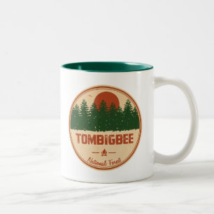 Caneca De Café Em Dois Tons Floresta Nacional Tombigbee