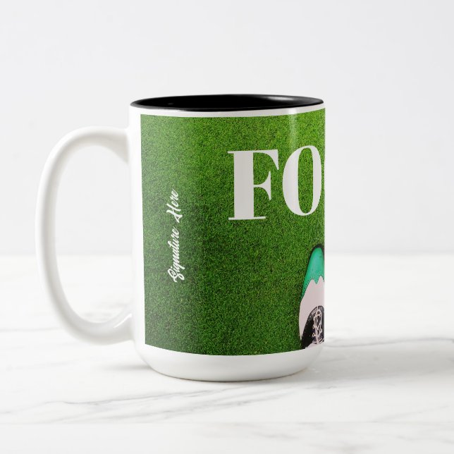 Caneca De Café Em Dois Tons FOCO! Sigla Golf Coffee Mug (Esquerda)