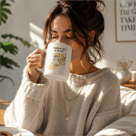 Caneca De Café Em Dois Tons Fofa 'Você é o Meu Lugar Ao Sol' Dia dos Namorados