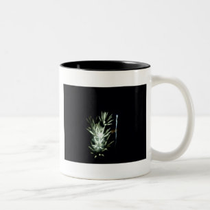 Caneca De Café Em Dois Tons Fogos de artifício! design de exibição no dia 4 de