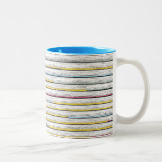 Caneca De Café Em Dois Tons Folha