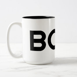 Caneca De Café Em Dois Tons Folio Bold