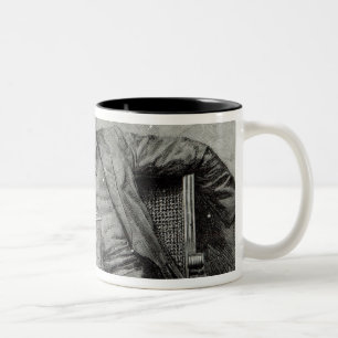 Caneca De Café Em Dois Tons Fonógrafo novo de Mr.Edison