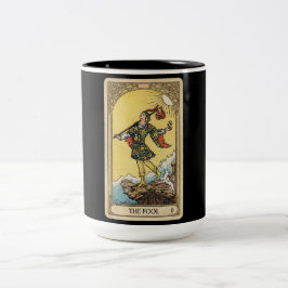 Caneca De Café Em Dois Tons Fool Tarot