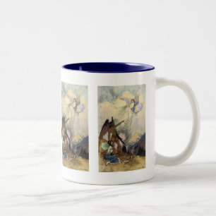 Caneca De Café Em Dois Tons Fora, Espíritos gelados, Voem
