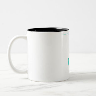 Caneca De Café Em Dois Tons Força Imobilizável: Eu Sei Que Levanto Como Uma Mu