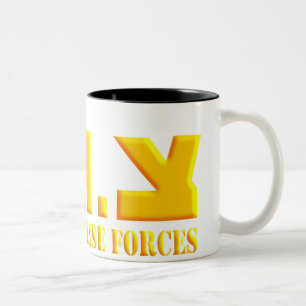 Caneca De Café Em Dois Tons Forças de Defesa Israelitas