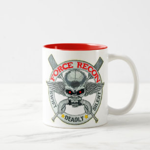 CANECA DE CAFÉ EM DOIS TONS FORCE RECON