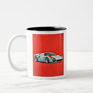 Caneca De Café Em Dois Tons Ford GT40
