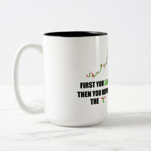 Caneca De Café Em Dois Tons Forex Trader Mug