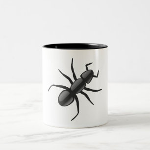 Caneca De Café Em Dois Tons Formiga