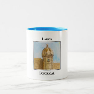 Caneca De Café Em Dois Tons Forte Ponta da Bandeira, Lagos, Portugal