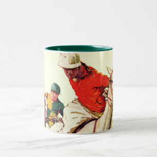 Caneca De Café Em Dois Tons Fósforo do polo