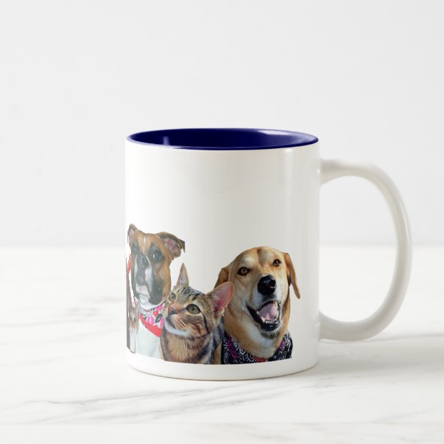 Caneca De Café Em Dois Tons foto personalizada de mug 19 (Direita)