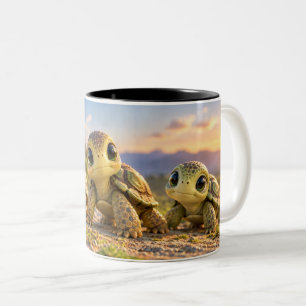 Caneca De Café Em Dois Tons Foto Personalizada Moderna Elegante Criar Você Mes